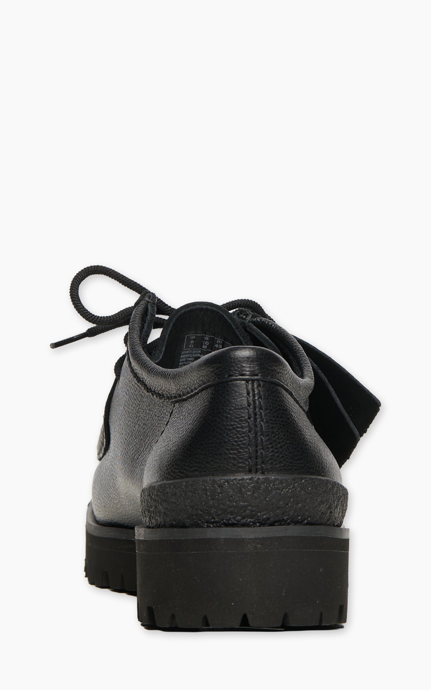 Clarks Originals Walla Yukoner Scotch Grain Leather Black