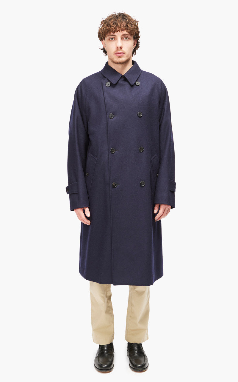 Coherence FouFou II Melton Jersey Dark Blue