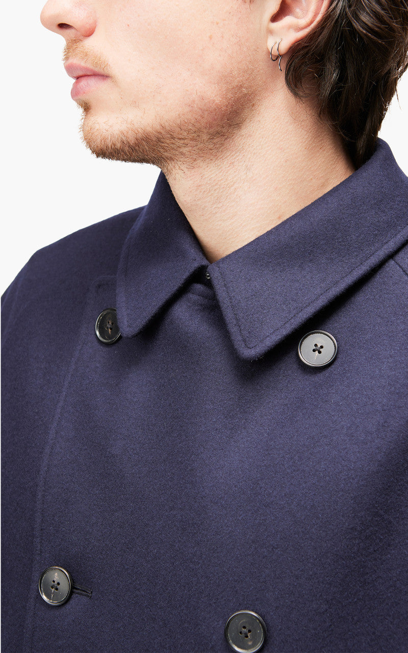 Coherence FouFou II Melton Jersey Dark Blue