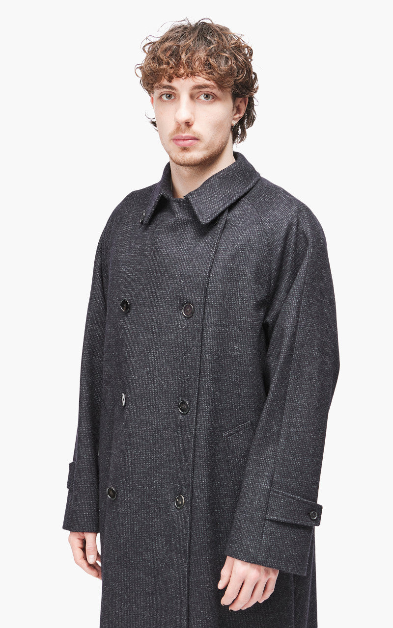 Coherence FouFou II Nail Head Tweed Jersey Dark Blue