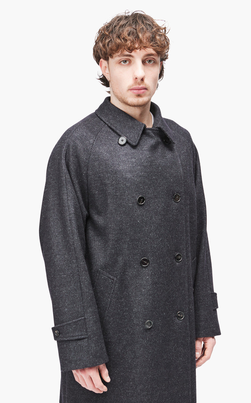Coherence FouFou II Nail Head Tweed Jersey Dark Blue