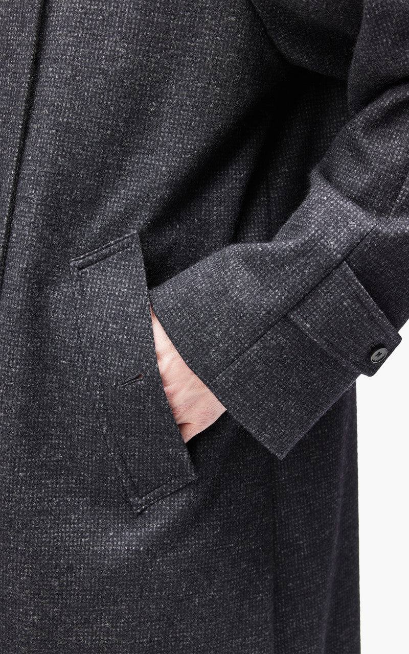 Coherence FouFou II Nail Head Tweed Jersey Dark Blue