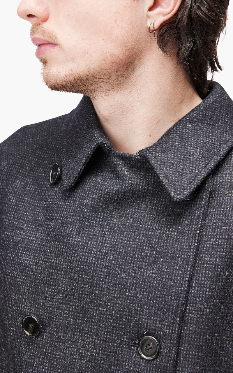 Coherence FouFou II Nail Head Tweed Jersey Dark Blue