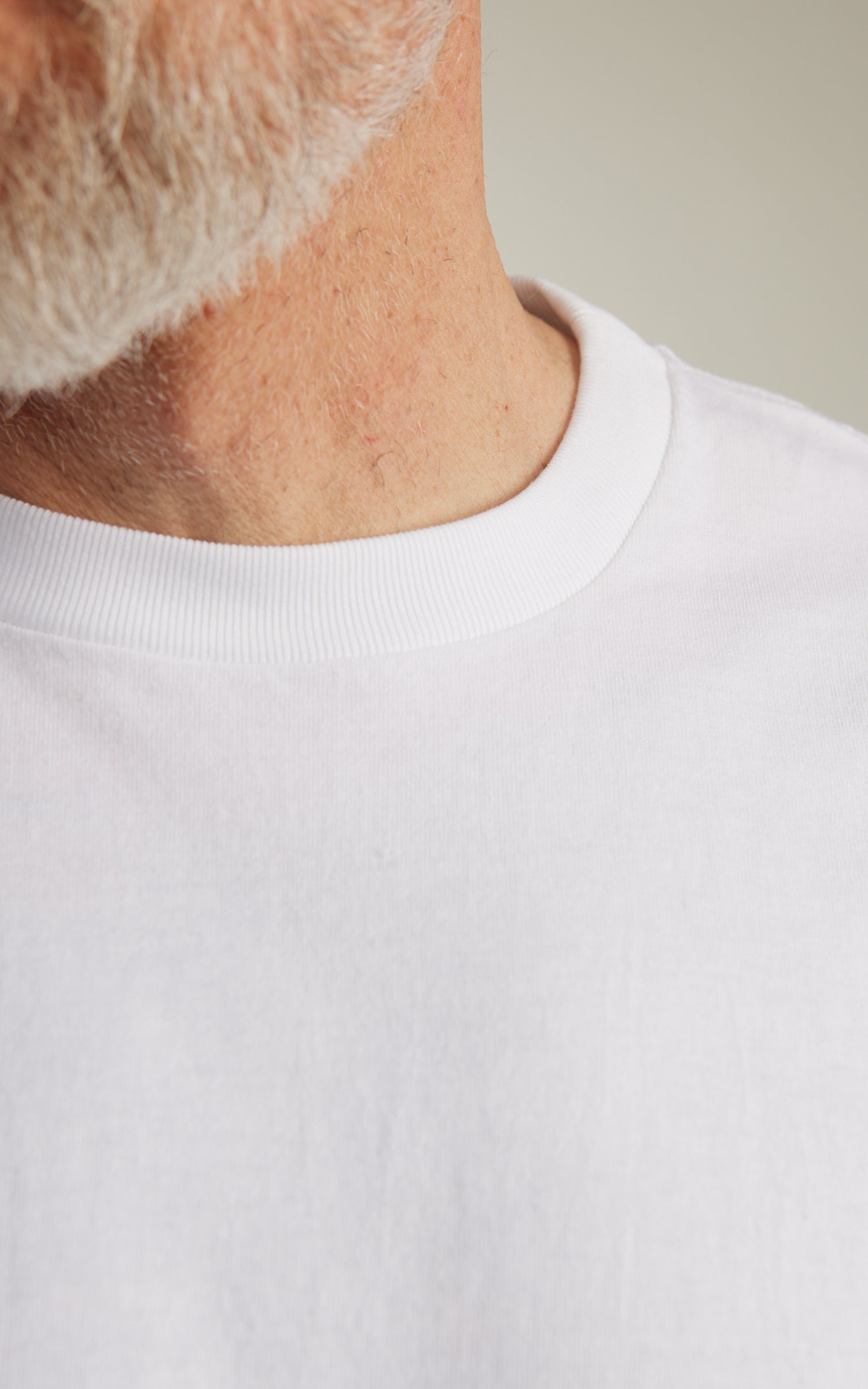 Cotton Research Club L/S T-Shirt White