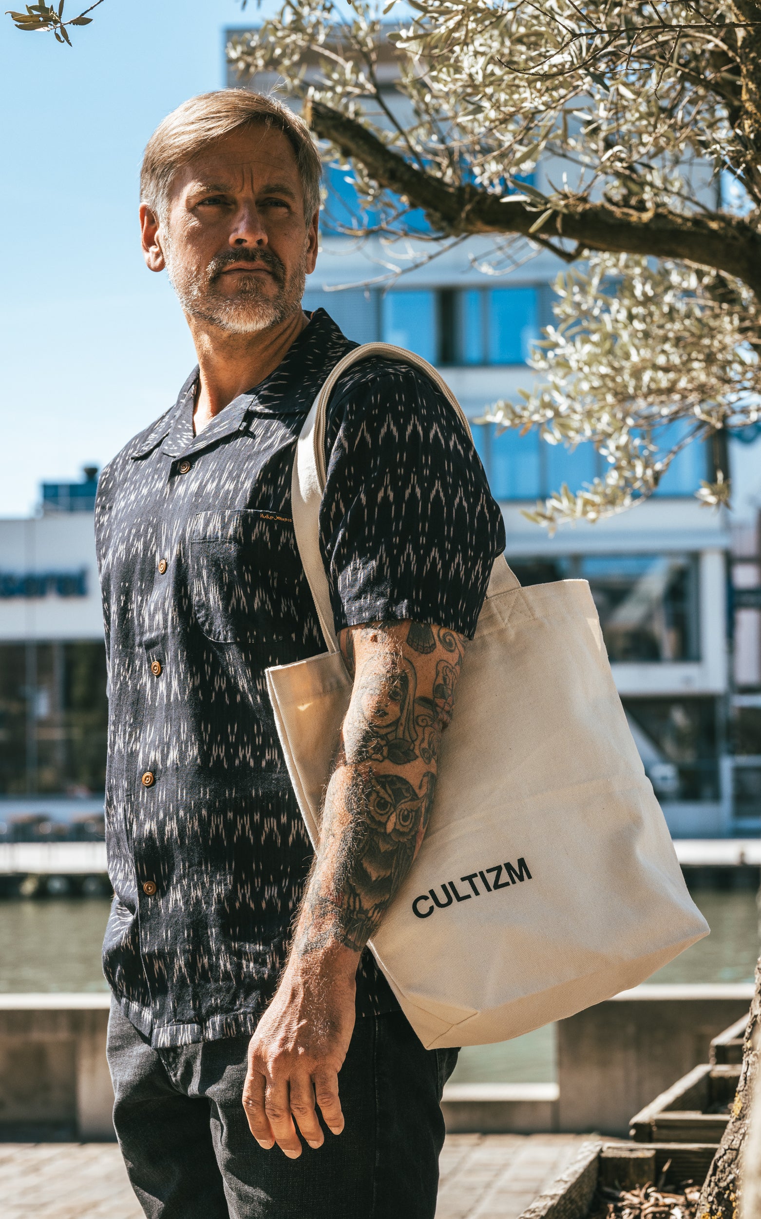 CULTIZM Tote Bag Canvas Natural 16oz