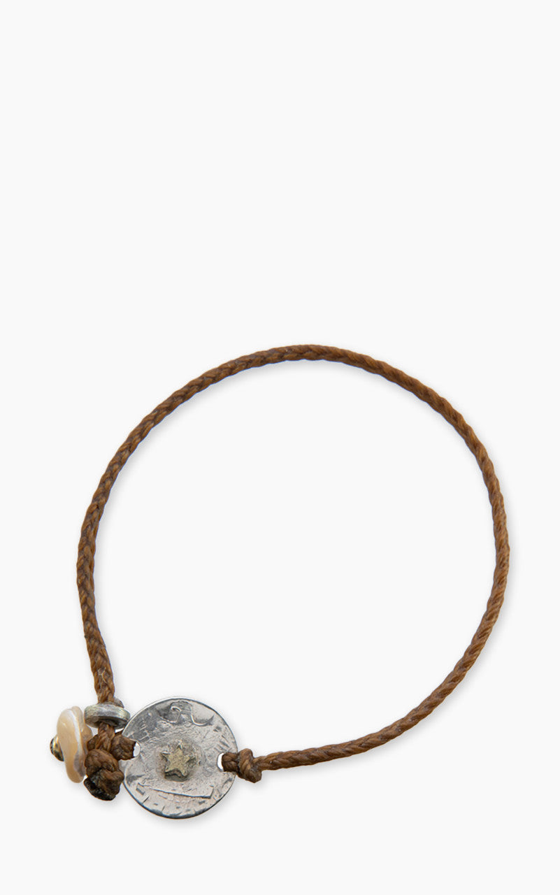 North Works D-815 Bracelet Waxed Silver Coin