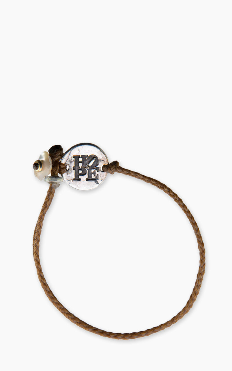 North Works D-815 Bracelet Waxed Silver Coin