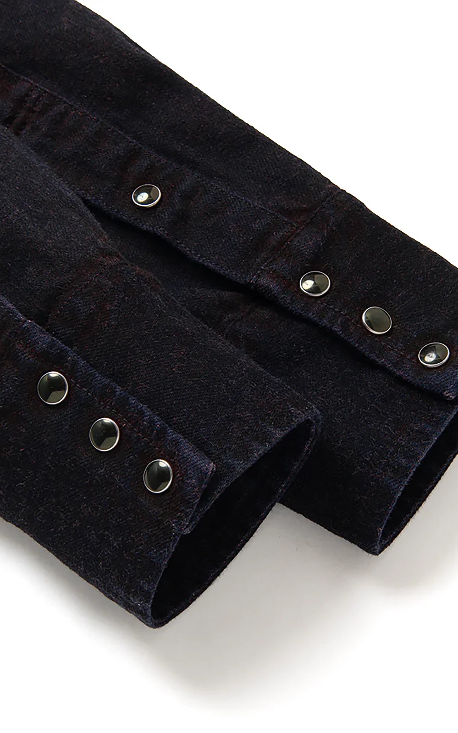 Studio D'Artisan D5727 "Bengala-Dye" Denim Western Shirt Red