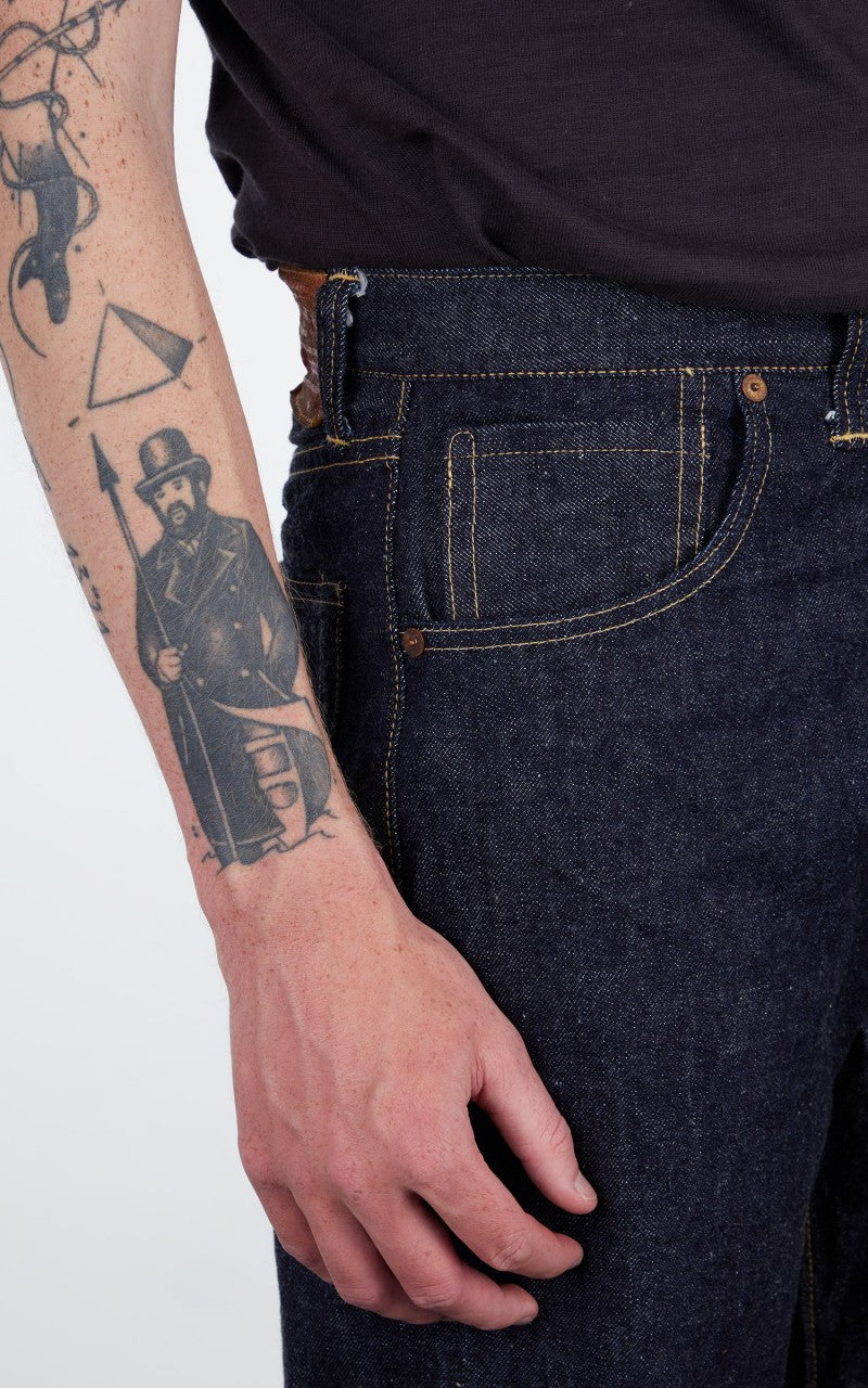 Warehouse & Co. Lot S1003XX 1944 Model Jeans Duck Digger Indigo 14oz