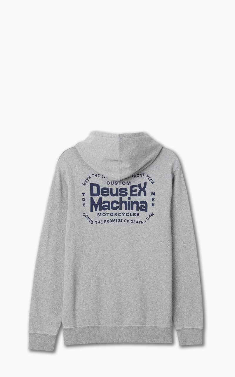 Deus Ex Machina Extremity Hoodie Grey Marle