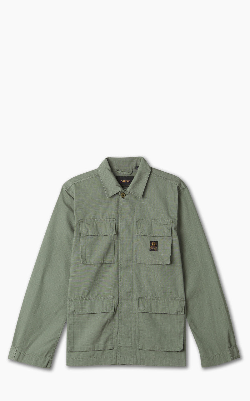 Deus Ex Machina Sawyer BDU Shirt Lichen Green