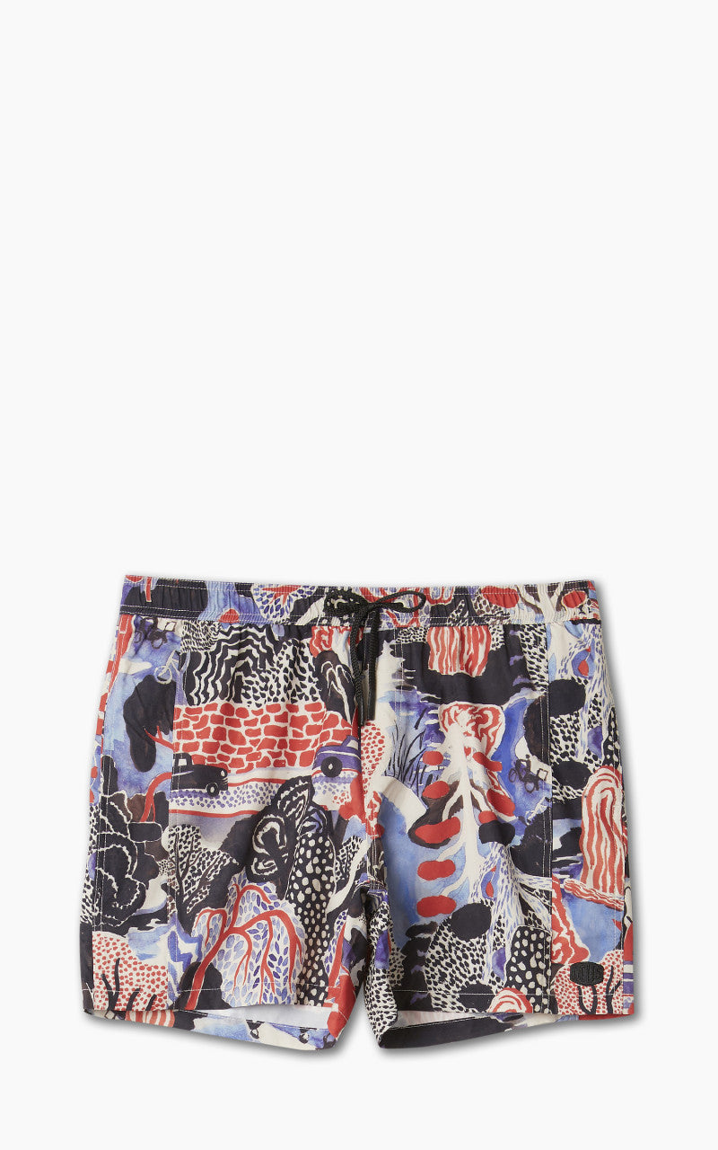 Deus Ex Machina Iceblink Boardshort Mesh Royal