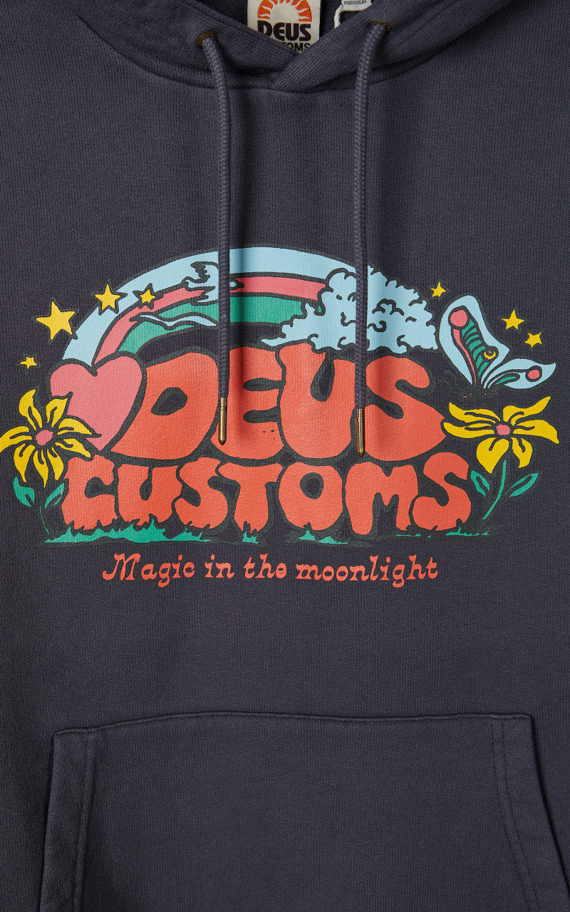 Deus Ex Machina Sequence Hoodie Shadow Black
