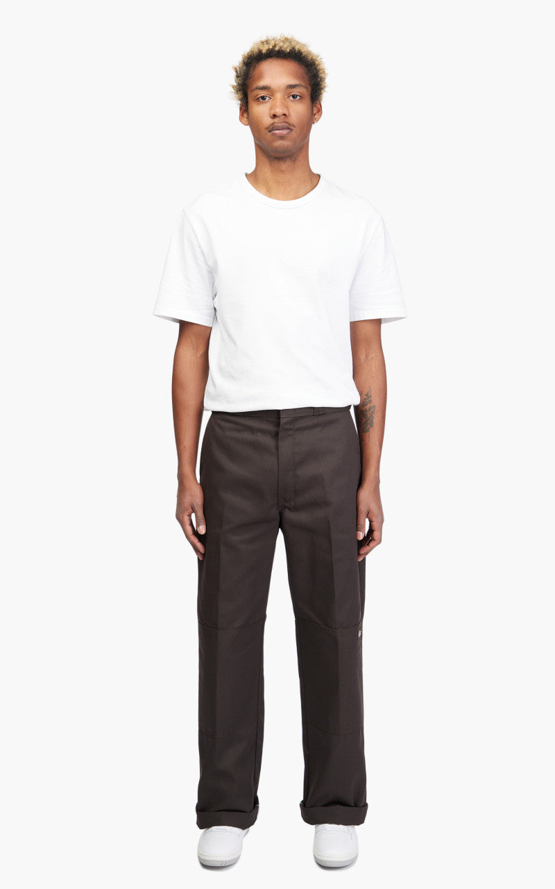 Dickies Double Knee Work Pant Dark Brown