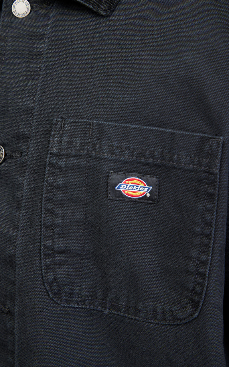 Dickies Duck Canvas Chore Coat Black