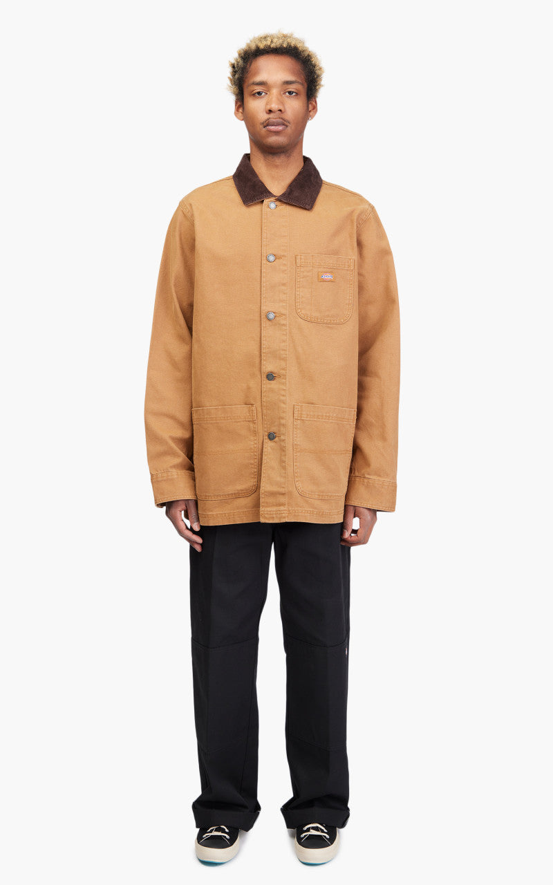 Dickies Duck Canvas Chore Coat Brown