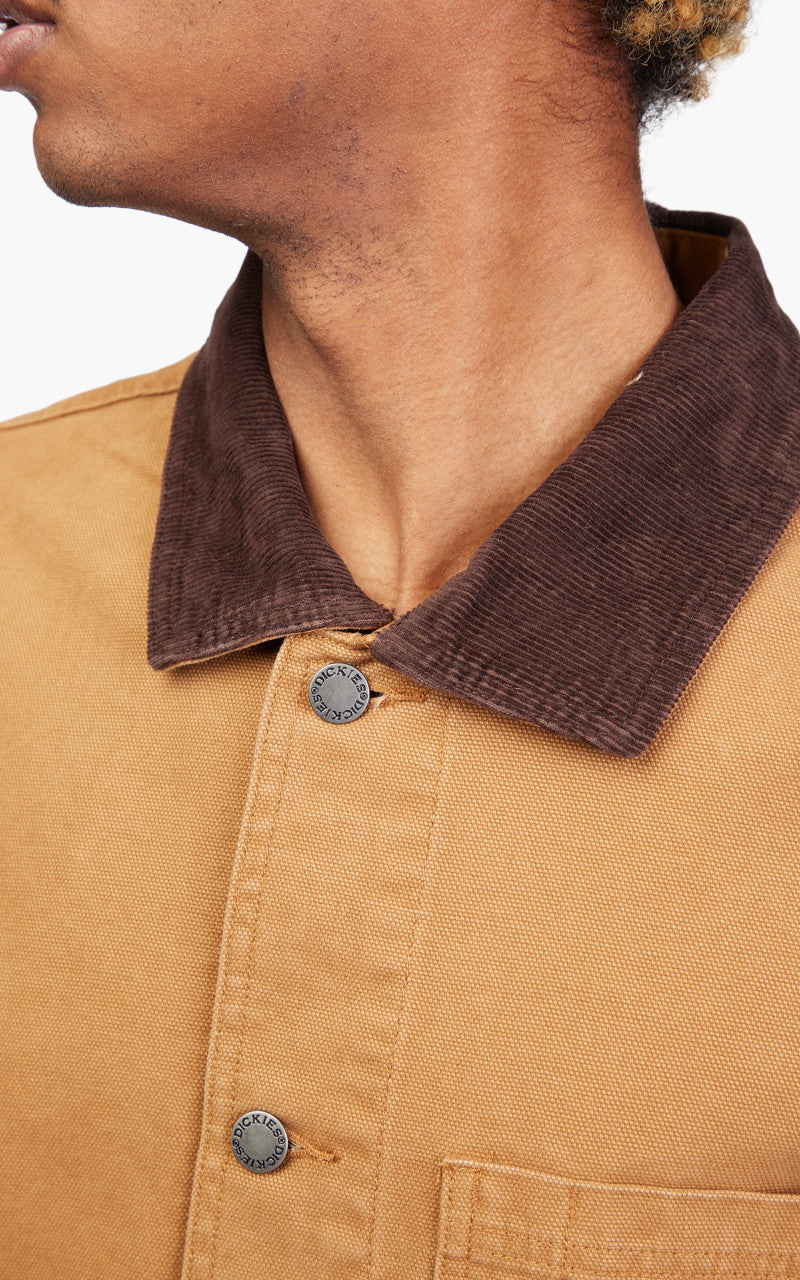 Dickies Duck Canvas Chore Coat Brown