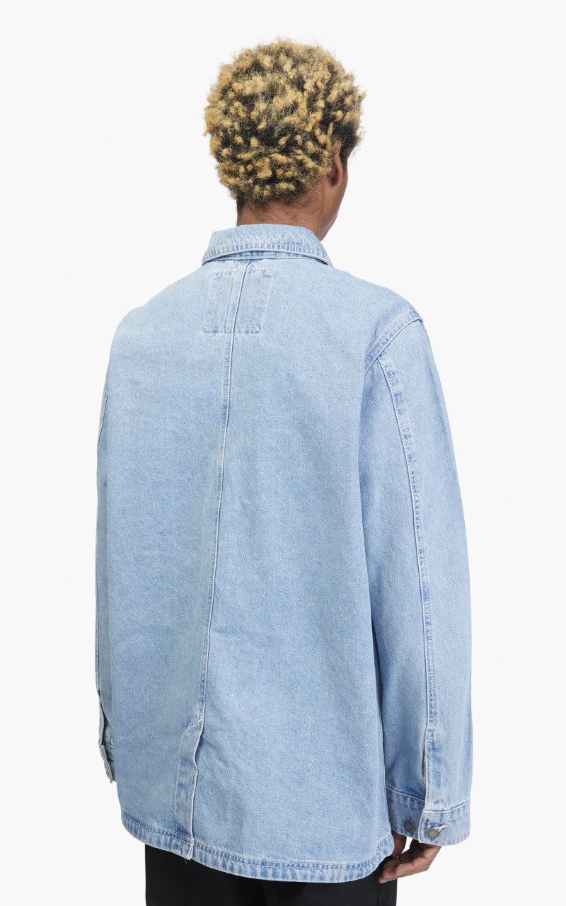 Dickies Denim Chore Coat Blue Light Wash