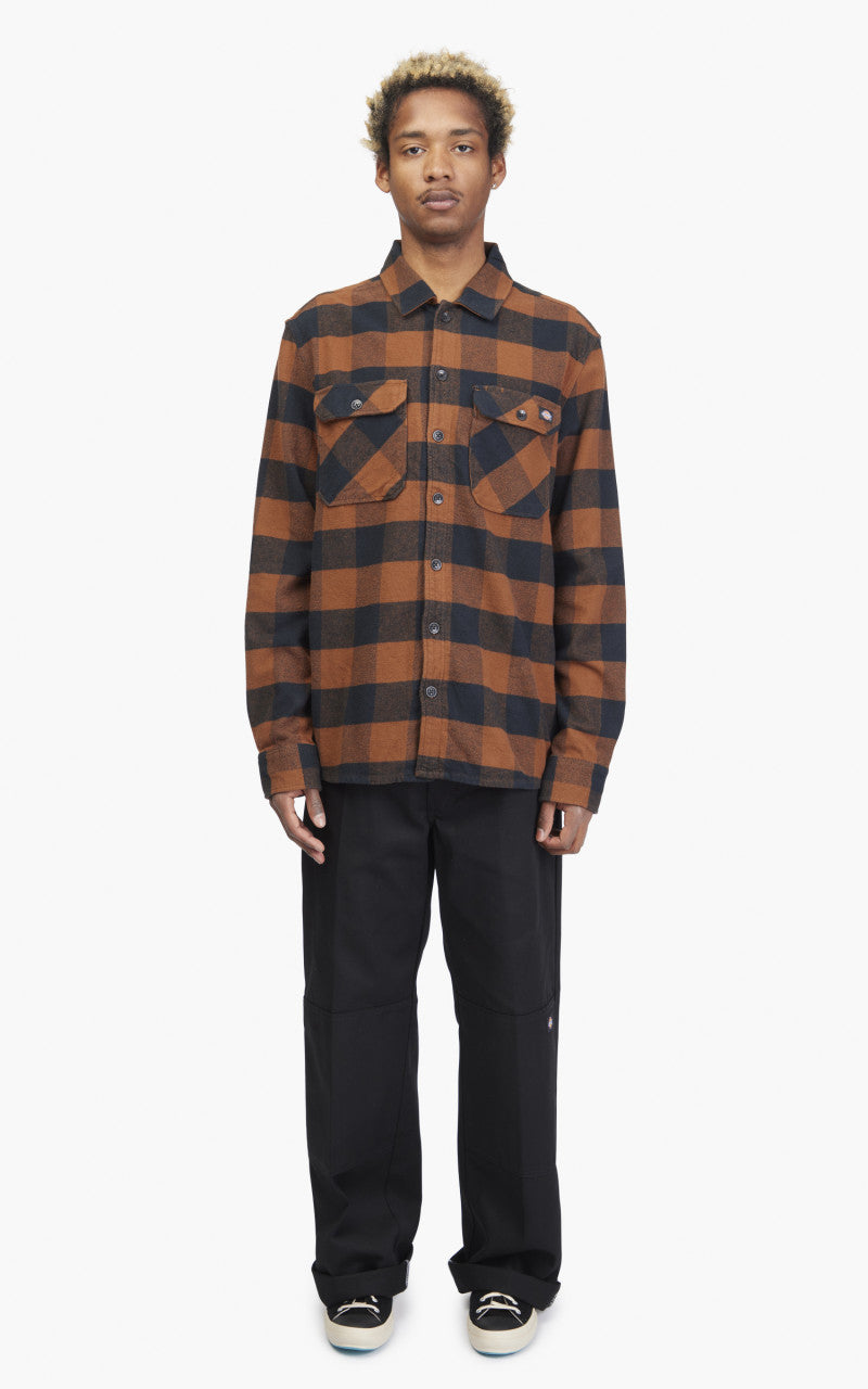 Dickies New Sacramento Shirt Brown Duck