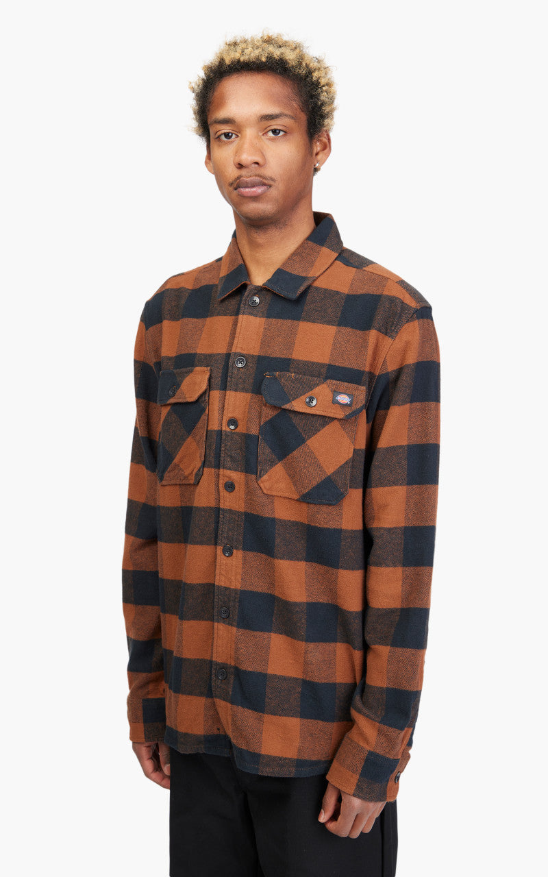 Dickies New Sacramento Shirt Brown Duck
