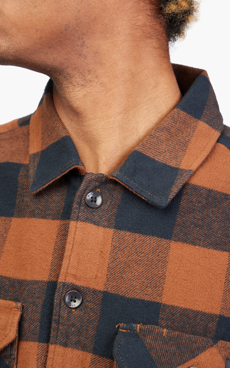 Dickies New Sacramento Shirt Brown Duck