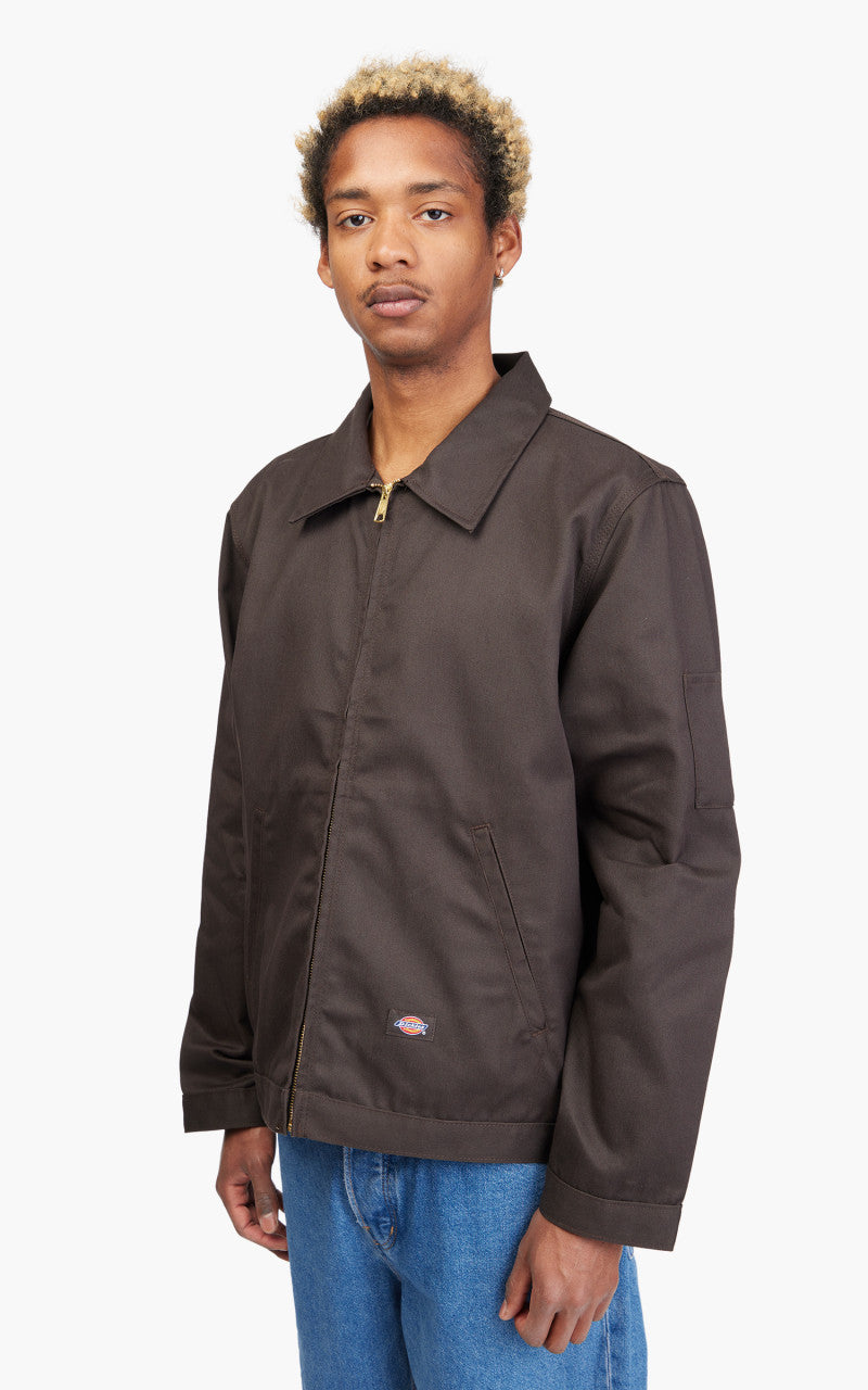 Dickies Unlined Eisenhower Jacket Dark Brown