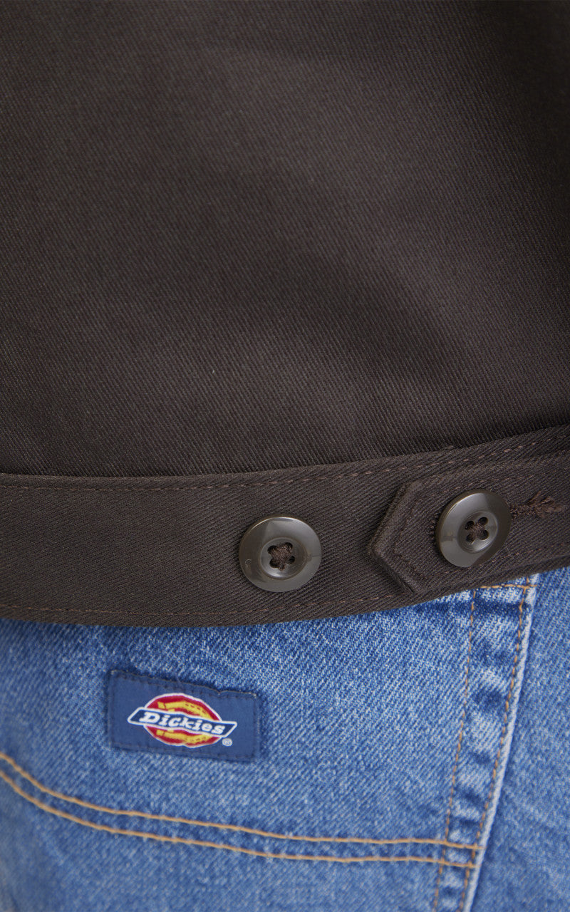 Dickies Unlined Eisenhower Jacket Dark Brown