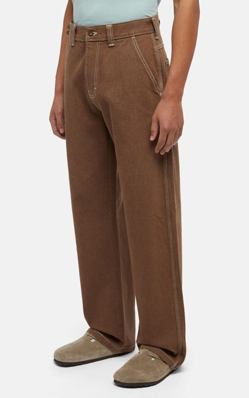 Dickies Stevensville Carpenter Trousers Mushroom