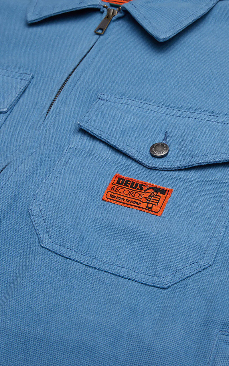 Deus Ex Machina Ortiz Overdye Jacket Blue Heaven