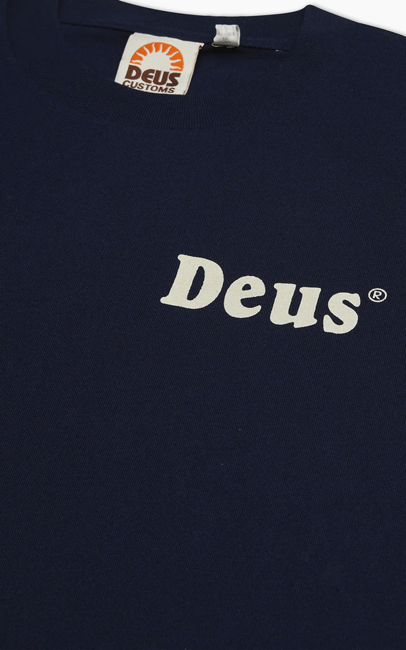 Deus Ex Machina Wobbles Tee Navy