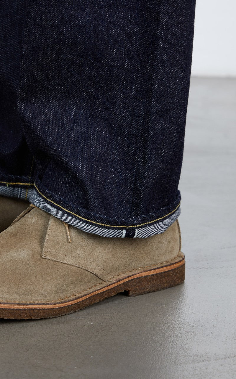 Still By Hand 5 Pocket Denim Pants Navy