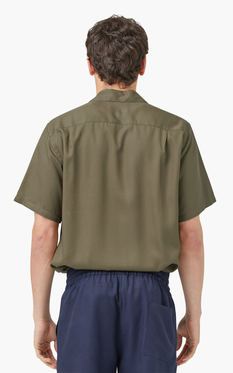 Portuguese Flannel Dogtown Shirt Olive