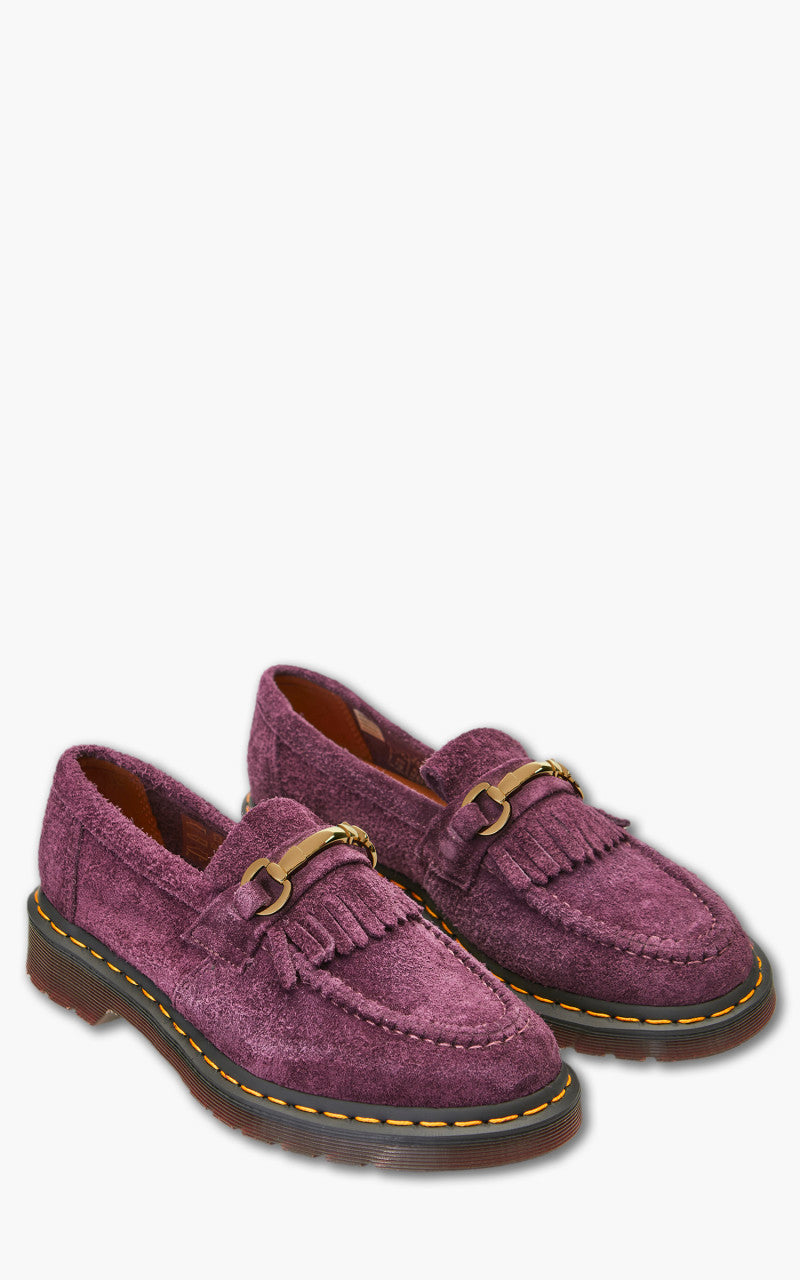 Dr. Martens Snaffle Loafer Desert Oasis Suede Plum