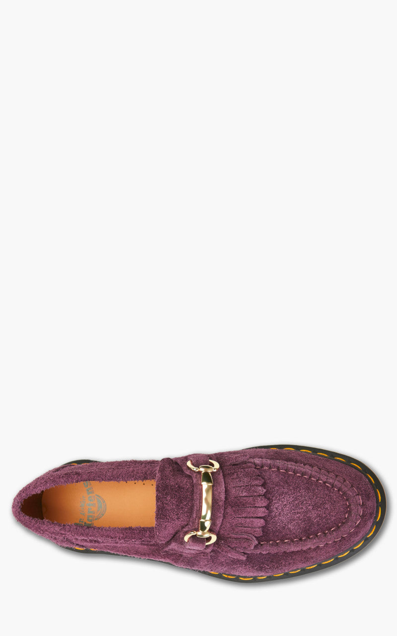 Dr. Martens Snaffle Loafer Desert Oasis Suede Plum