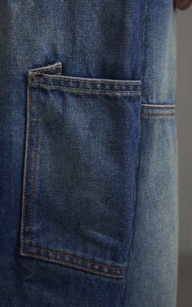 Denham Sasuke Work NBS Mid Blue