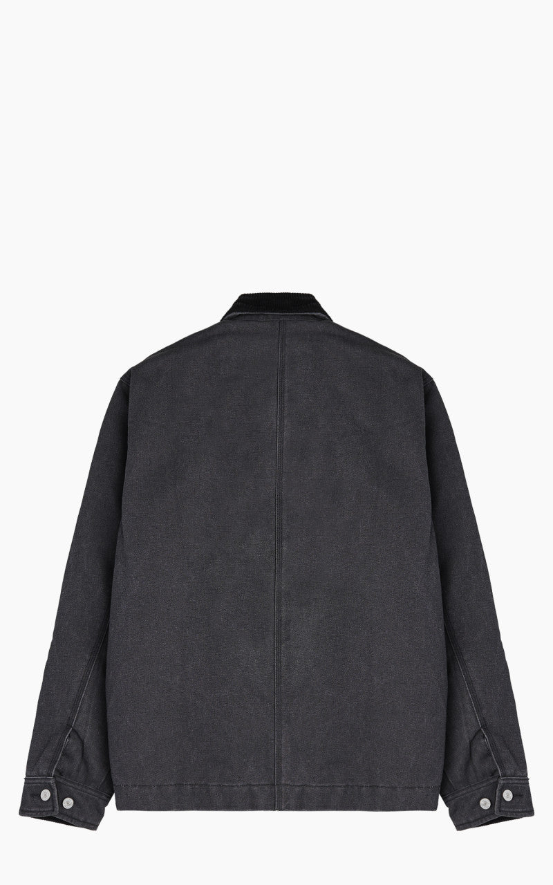 Denham Liam Worker Jacket Heavy Cotton Canvas Raven