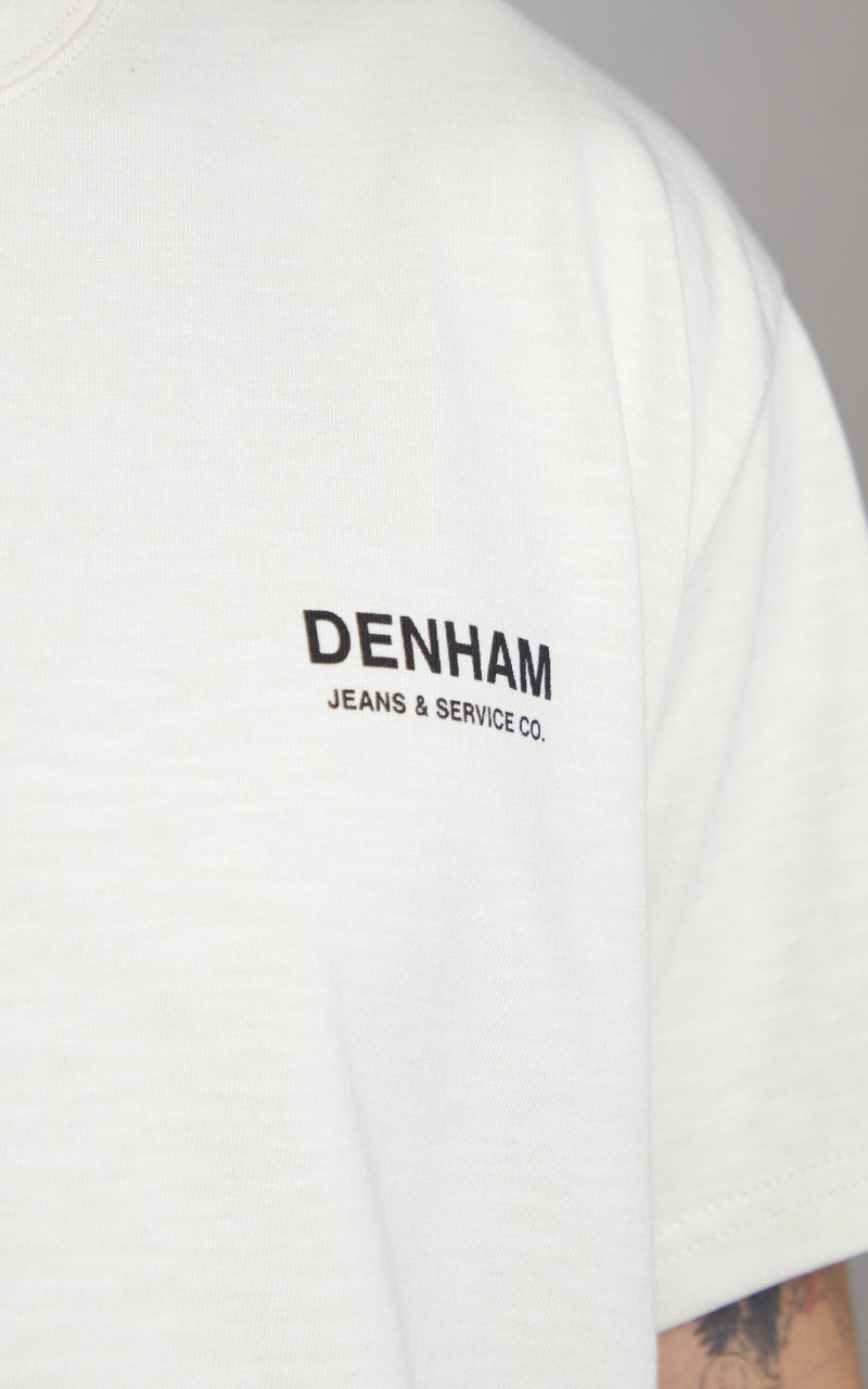 Denham Love Fades Tee Jersey Slub Natural