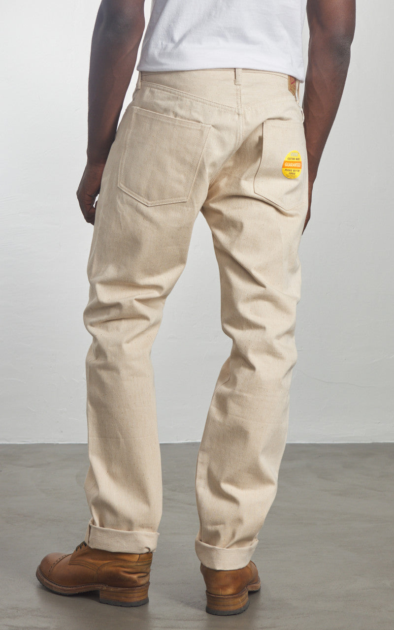 Denime Lot 224 66 Model Jeans Mother Cotton Kinari Natural