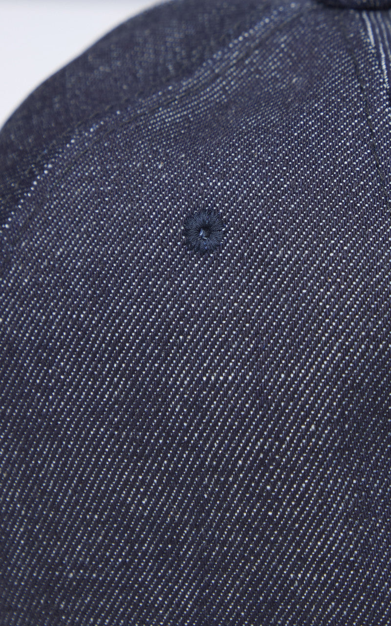 Denime Lot 301 Strong Denim Baseball Cap Indigo