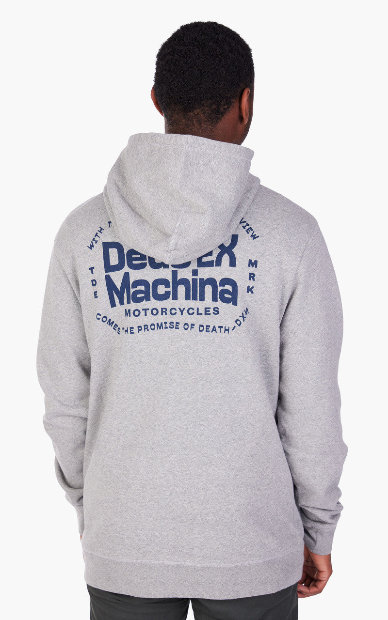 Deus Ex Machina Extremity Hoodie Grey Marle