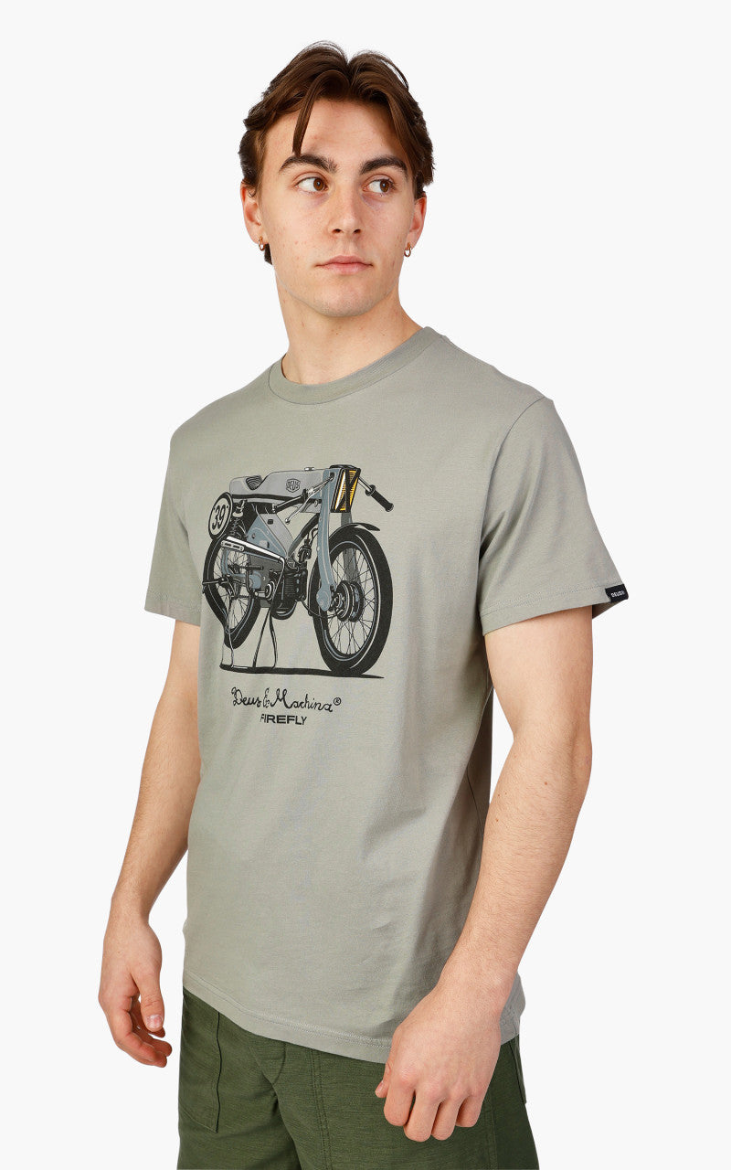Deus Ex Machina Firefly Tee Moon Mist