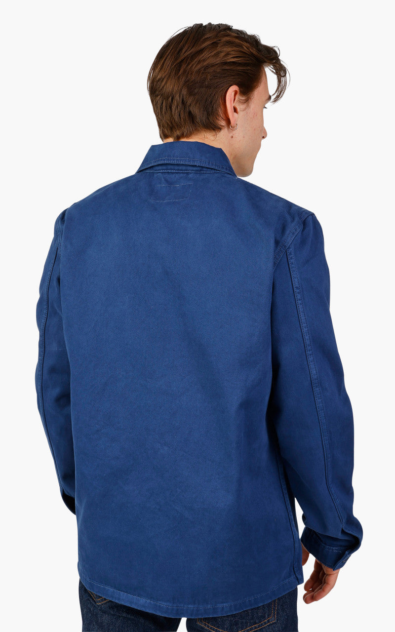 Deus Ex Machina Hank Work Chore Jacket Ensign Blue
