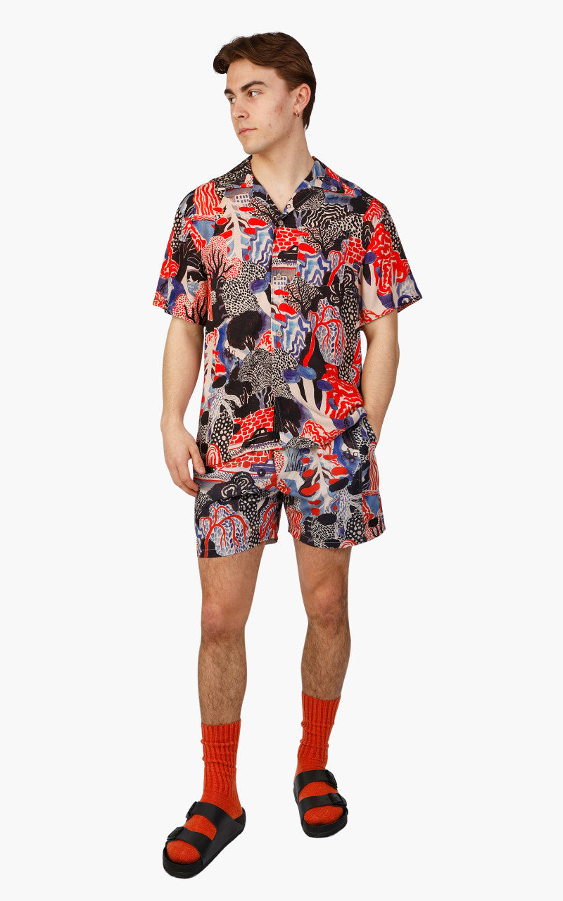 Deus Ex Machina Iceblink Boardshort Mesh Royal