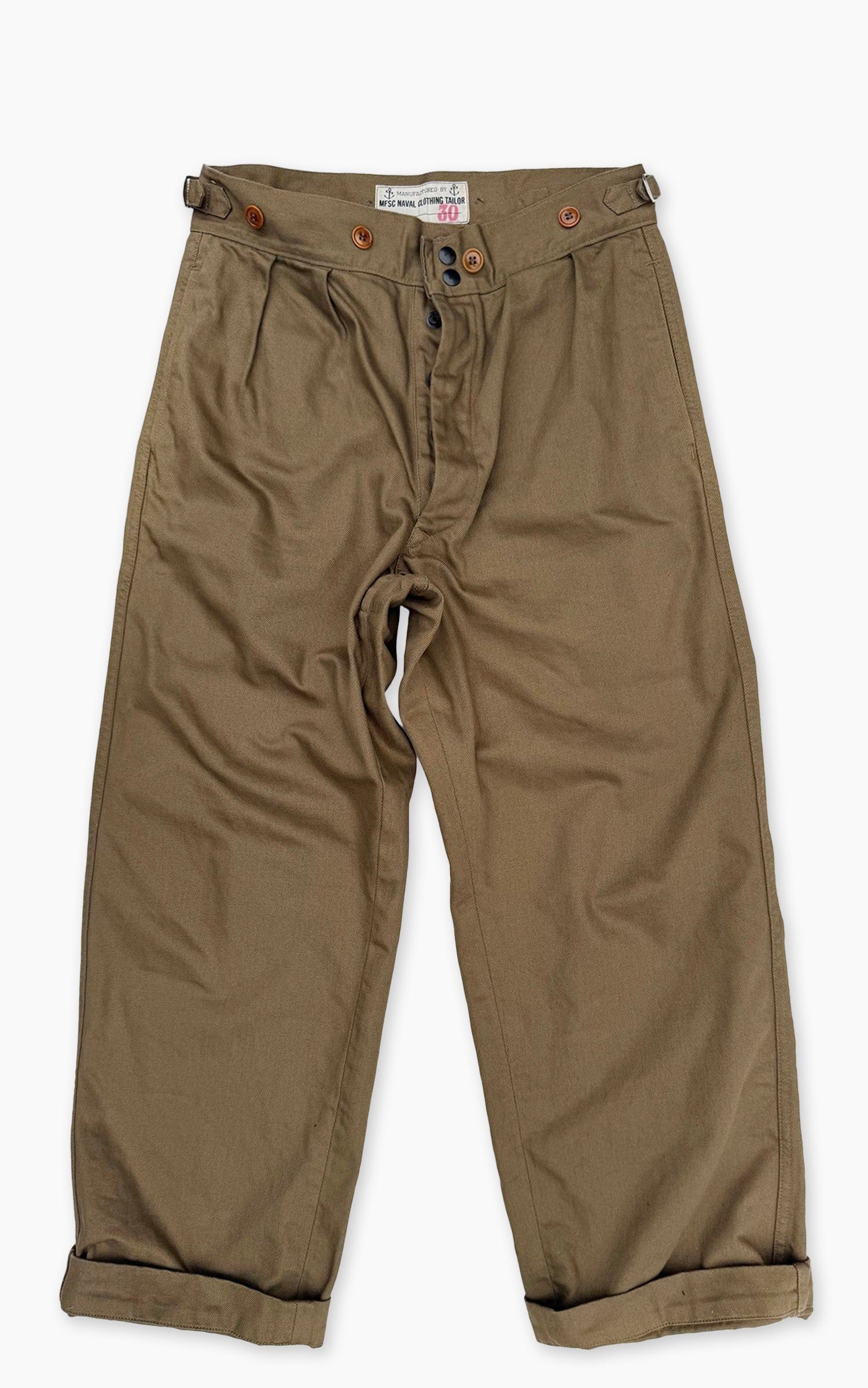 Mister Freedom Diggers Trousers Katsuragi Drill Brown