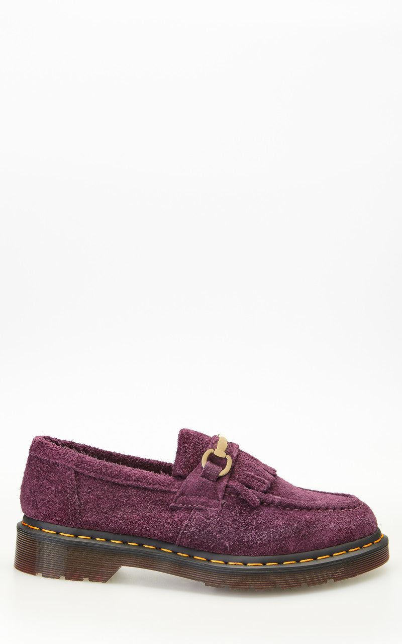 Dr. Martens Snaffle Loafer Desert Oasis Suede Plum