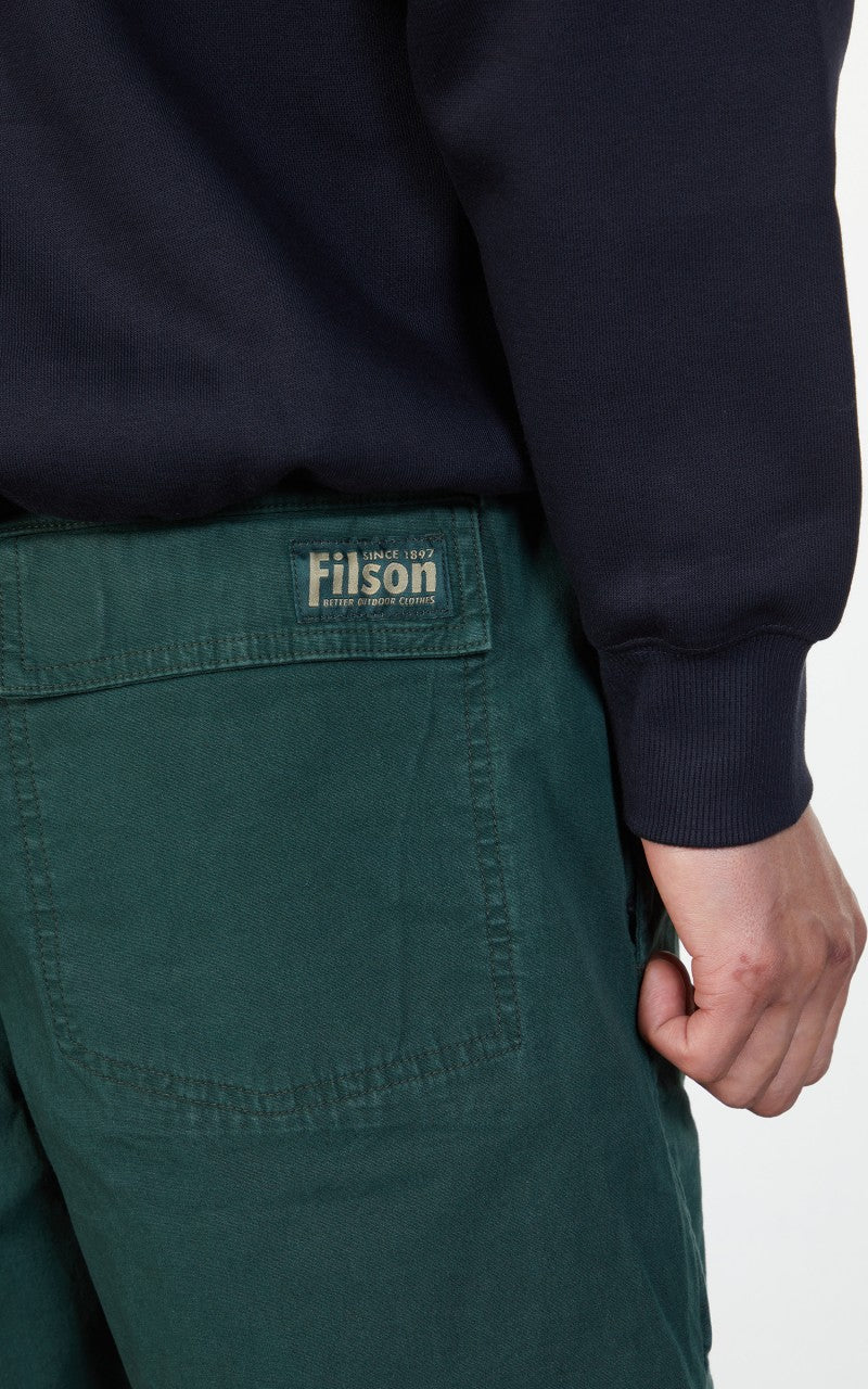Filson Dry Falls Shorts Dark Moss