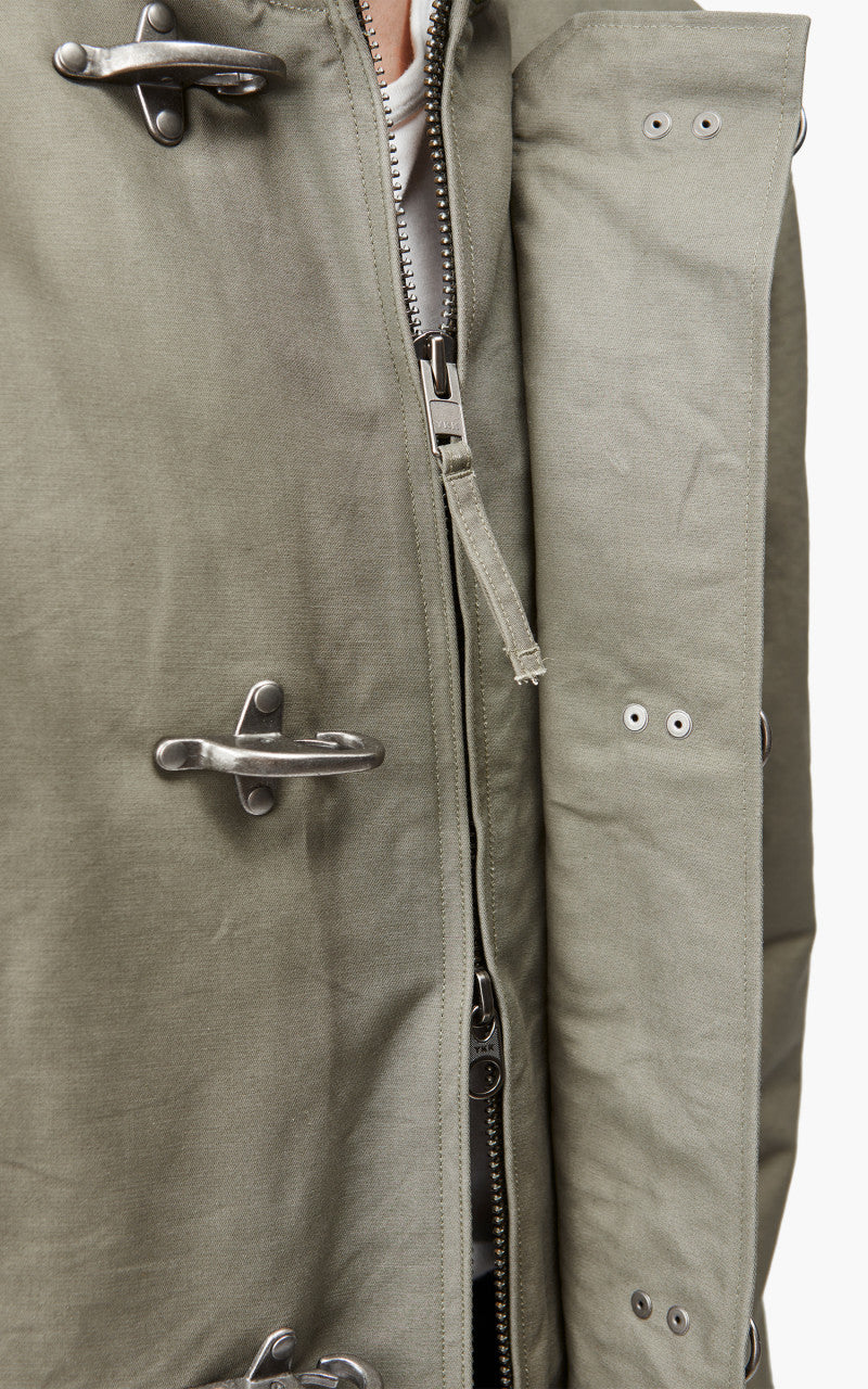 Engineered Garments Deck Jacket Cotton Double Cloth Olive