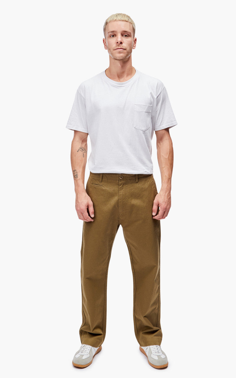 East Harbour Surplus Axel Wide Chino Green