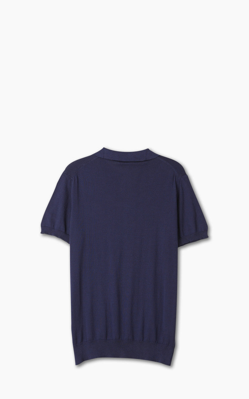 East Harbour Surplus Thierry 95 Polo Shirt Ink Blue