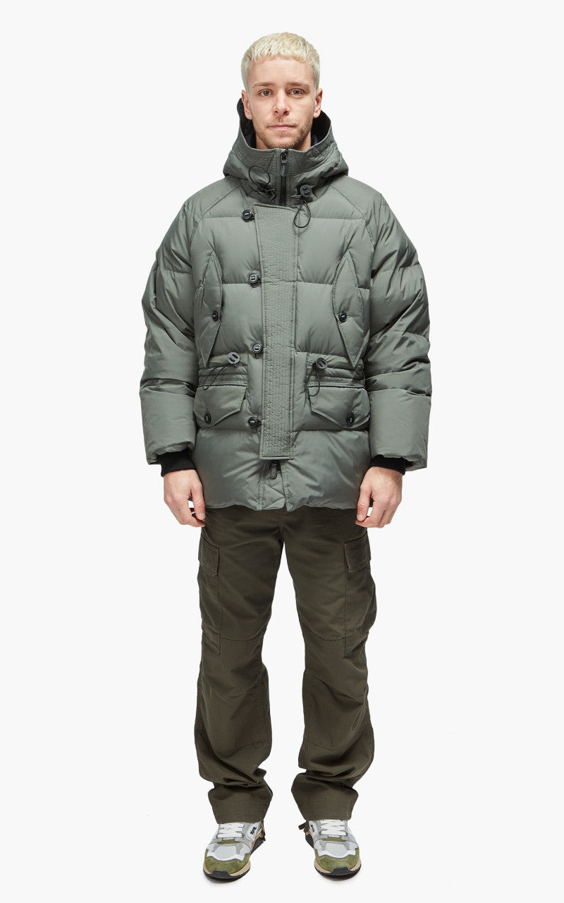 Eastlogue Windstorm Down Parka Olive Grey